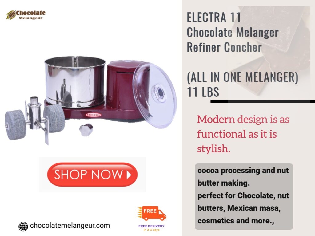 Electra11-Chocolate-Melanger-Refiner-Machine